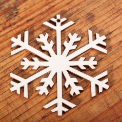 Decorative stencil Snowflake