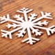 Decorative stencil Snowflake