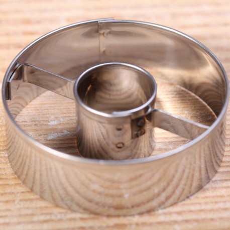 Koekjes uitsteekvormpje -  Cirkel met hart 4.7 cm