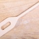 Wooden Spoon tip and hole