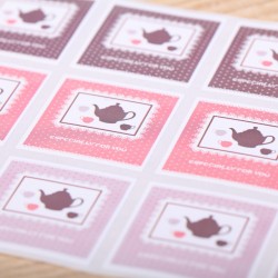 Stickers Tea Party 