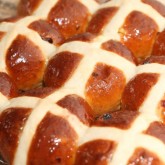 First hot cross bun try - needs some more work