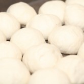 These little balls of dough are ready to be transformed into wonderful steamed bak pao