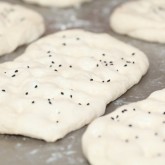 Another new favorite: The Afgan snowshoe naan or flatbread