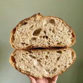Tartine style WKB no knead sourdough
