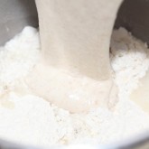 Ficelle: Combining ingredients and preferment