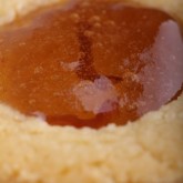 Jam Shortbread close up