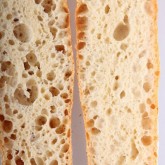 Inside a baguette