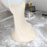 This dough loves to be stretched and folded