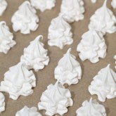 Meringues for Christmas dessert