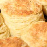 We made Southern Biscuits.