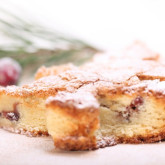 Christmas tree blondies