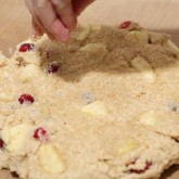 Christmas Scones with Cranberries