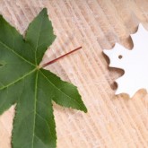 Homemade cookie cutter ornaments