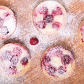 Cranberry round cakes / cranberrie rondo's