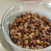 Earlgrey soaked raisins