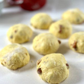 Easter buns proofing