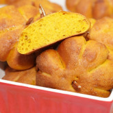 Pumpkin buns