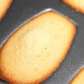 Madeleines - the non stick tins work best