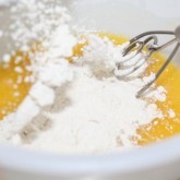 No Knead Brioche - Add flour
