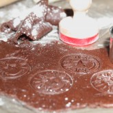 Homemade artisan oreo cookies