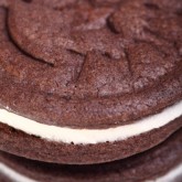 Homemade artisan oreo cookies