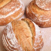 Semolina & Sesame loafs ready!