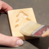 Making Speculaas with molds