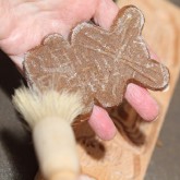 Making Speculaas with molds