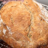 This loaf was one of the first try out loafs in a regular oven.