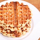 Baking Belgian Waffles - Gaufre de Liège