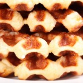 Belgian Waffles - 'Luikse wafels' - Liege waffles or ‘gaufre de Liège’