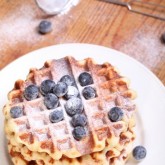 Belgian Waffles - 'Luikse wafels' - Liege waffles or ‘gaufre de Liège’