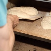 Twisted dough Into the oven...