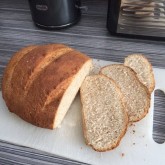 Zoe - Crusty loaf - Based on the crusty white loaf recipe but replaced 100g white flour with wholemeal. Best loaf I've ever made!