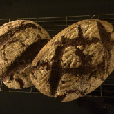 Alistair - Weekend bakery 70% rye and raisins