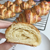 Emily - croissants: First time making croissants using the WKB recipe and very happy with my first attempt!