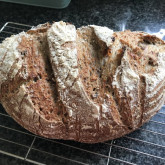 Lesley Broadbent - Stefano's Sourdough Loaf with Walnuts