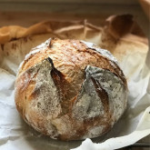 Stefano Ferro - Sourdough bread, 10% spelt flour, 90% high protein flour, rye starter
