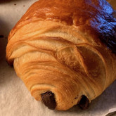Stefano - Croissants and Pain au Chocolat - The recipe is your Classic French Croissants: I used French T55 flour and President beurre doux. The Chocolate is Swiss, Villars 70%. Hand made lamination.