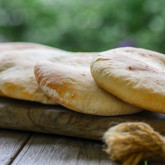 Ellen -  Homemade shoarmabroodje - Recept Zuurdesem pita's