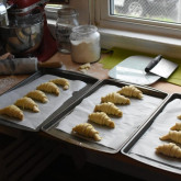 JJohn Hagner - Croissants : I made croissants for the first time using your recipe during Social Isolation and it was great. I packaged them up and left them on friends' doorsteps all over town. Thanks for helping me brighten so many people's days.