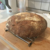 Osman - A Miche loaf just out the oven