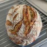 Stefano Ferro - Sourdough pain naturel bread with flax and pumpkin seeds