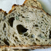 Stefano Ferro - Sourdough pain naturel bread with flax and pumpkin seeds