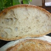 Claartje Baguette Boule with-10-whole-wheat-flourcrumb