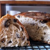 Liang-yu Wang -kalamata olive sourdough boule