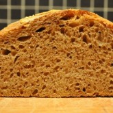 Maaike - Whole Wheat Levain Loaf Crumb