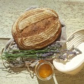 Laura Cardellino - Wholemeal bread with sourdough, honey and lavender