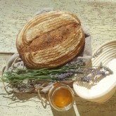 Laura Cardellino - Wholemeal bread with sourdough, honey and lavender